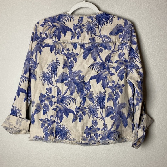 Tommy Bahama Women's Jacket Button Front Floral Print - Picture 5 of 7